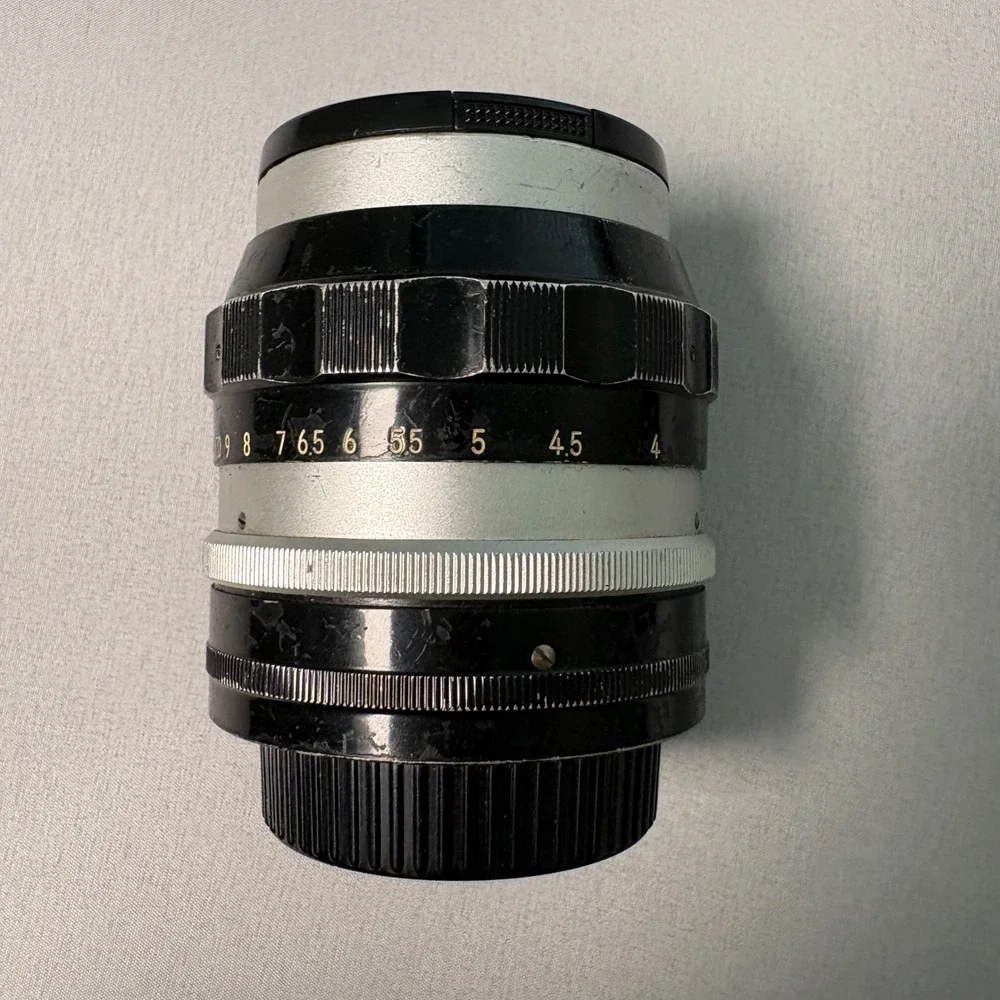 Nikon Nikkor-P Auto 105mm f/2.5 Lens Nippon Kogaku Japan 10.5cm No. 156654